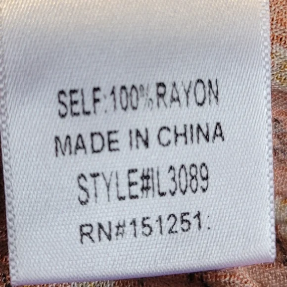 Floral Smocked Rust Top - Picture 5 of 7